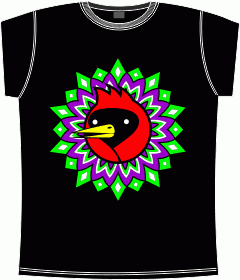 Прикольные футболки: Омская Птица black